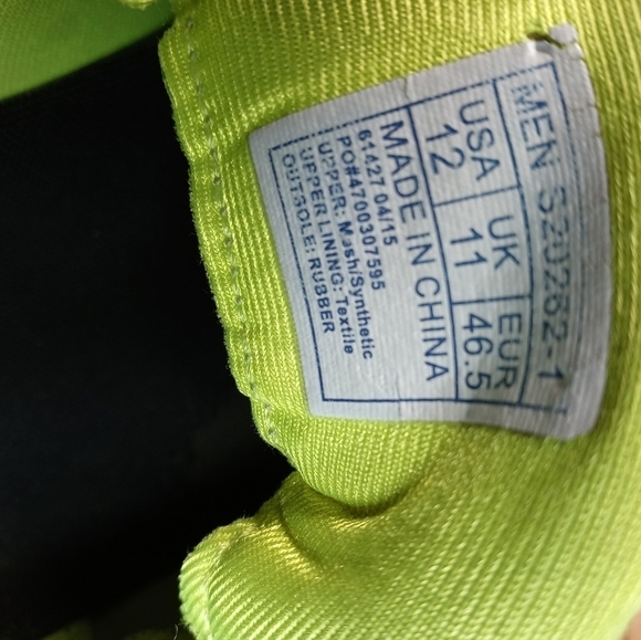 Saucony Triumph ISO Series S20262-1 Mens Athletic Running Shoes blue Size 12.  5 - Picture 7 of 10